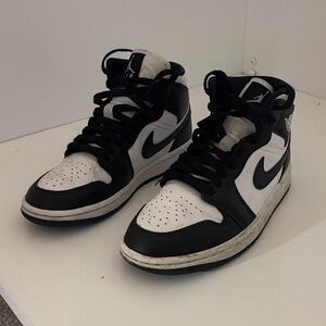 Jordan Retro Mid Panda Kids Sneakers